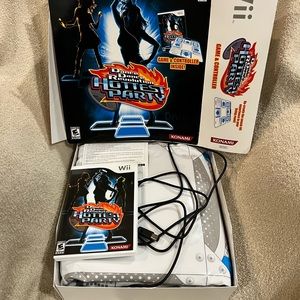 Nintendo Wii Dance Dance Revolution Hottest Party Complete Bundle Game Mat